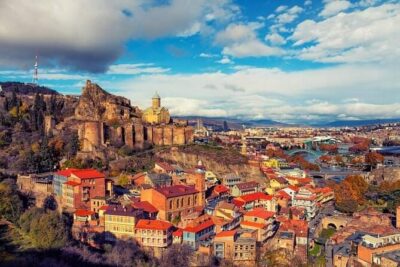 Old Tbilisi Tour: Private Walking Tour With Wine Tasting - Narikala Fortress by cable car: the viewpoint that splits the city in two