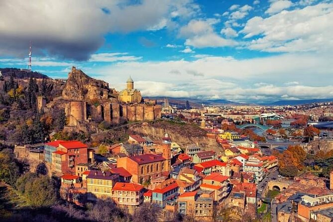 Old Tbilisi Tour: Private Walking Tour With Wine Tasting - Narikala Fortress by cable car: the viewpoint that splits the city in two