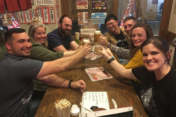 Osaka Bar Hopping Night Walking Tour in Namba (3 bars, 6 tastes) - Hozenji Yokocho: the drinking culture stop in Namba