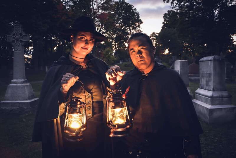 Ottawa: Haunted Night Walking Tour - 46 1/2 Sparks Street at night: where the walk begins