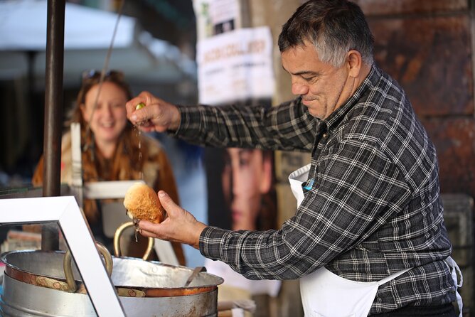 Palermo Original Street Food Walking Tour by Streaty - What You Actually Eat: Panelle, Arancini, Cheese, Olives, and More