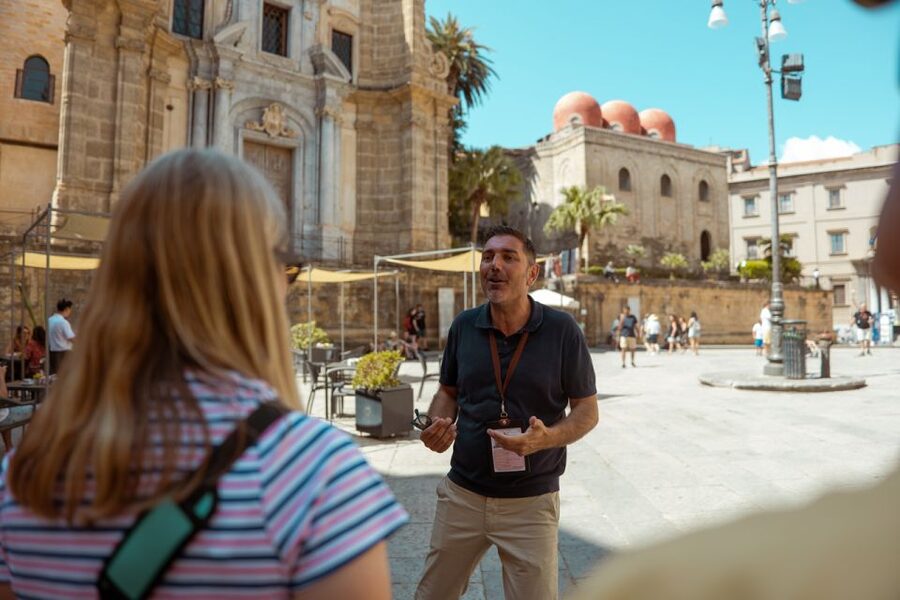 Palermo: UNESCO World Heritage Sites Guided Walking Tour - Martorana Church mosaics and Piazza Pretoria’s marble magic