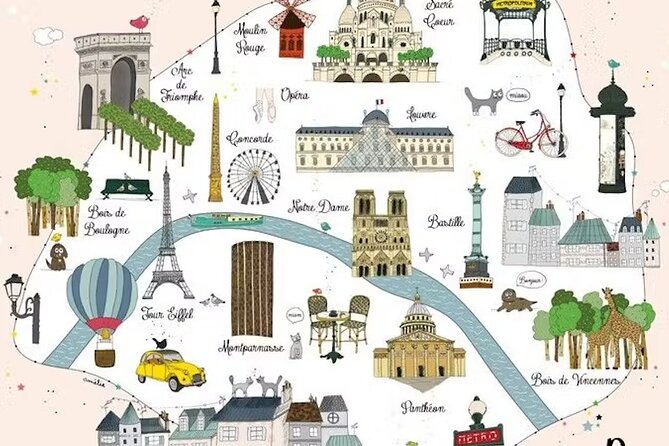 Paris Walking Tour , Historical Sites . - Pont Neuf and the Seine Walk Toward Île de la Cité