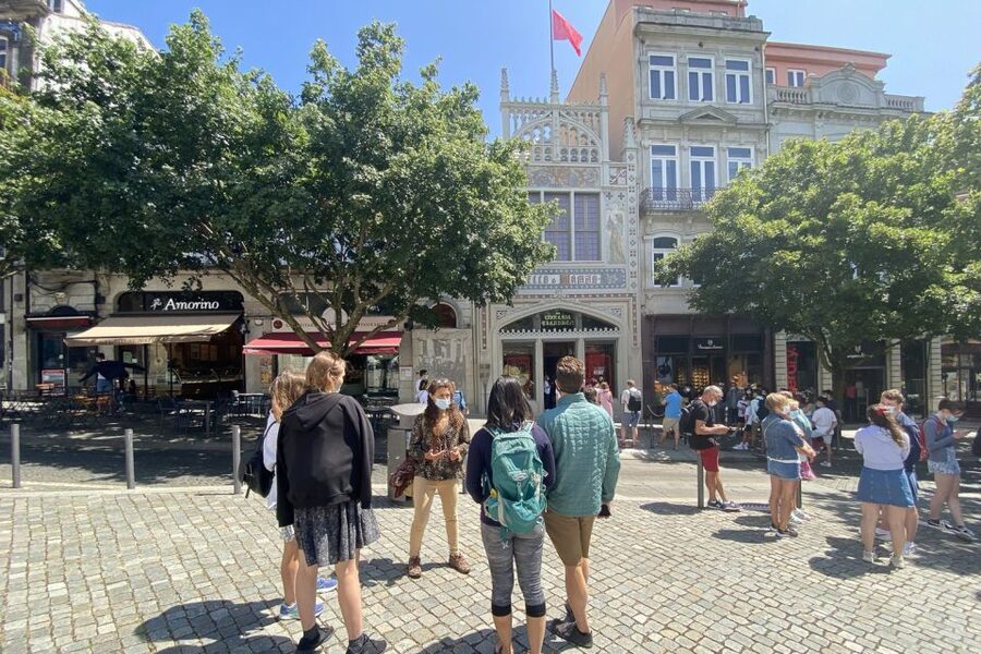 Porto: Historical Center Walking Tour - Clérigos Tower and the panoramic view over Porto and Gaia