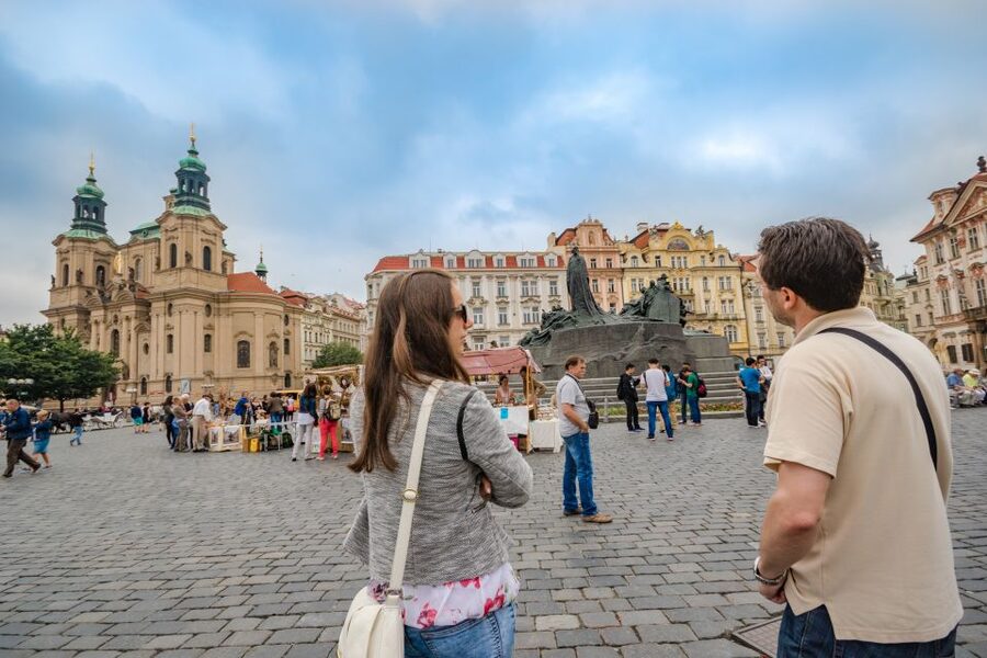Prague: 3-Hour Walking Tour of Old Town & Prague Castle - Charles Bridge: statues, myths, and what to notice while you cross