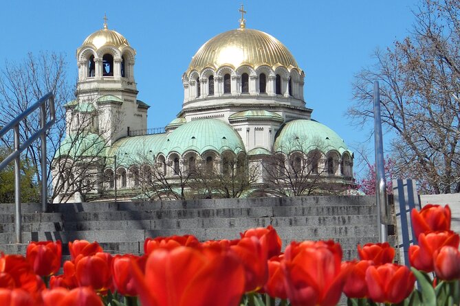 Private city walking tour of Sofia - Regional History Museum: thermal baths, then government showpieces