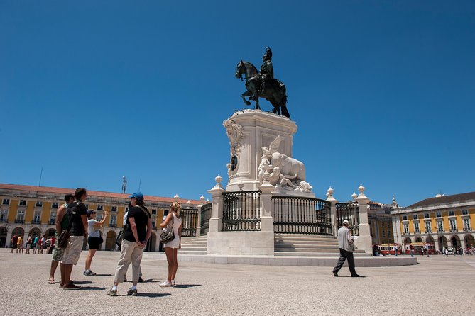 Private Tour: Best of Lisbon Walking Tour - D. José I and Praça do Comércio: Closing at the Riverfront