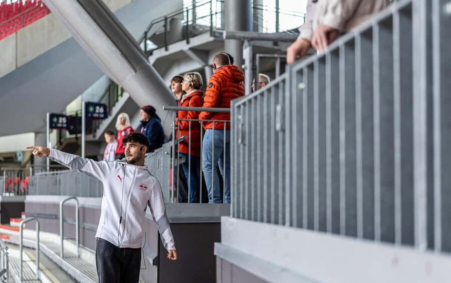 Red Bull Arena Leipzig: Stadium Access & Guided Walking Tour - The player tunnel and changing rooms: the walk that sells it