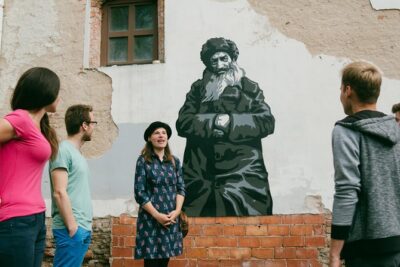 Regular walking tour of Jewish Vilnius - The narrow streets story: M. Antokolskio gatvė