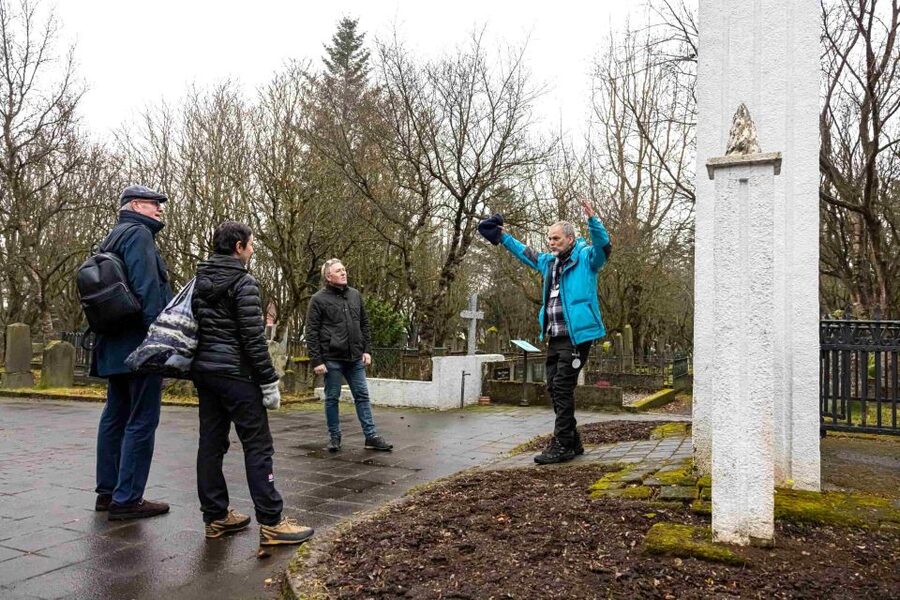 Reykjavik: Guided Folklore Walking Tour - Kirkjugarðurinn Suðurgötu: the old graveyard stop that makes the ghost stories land