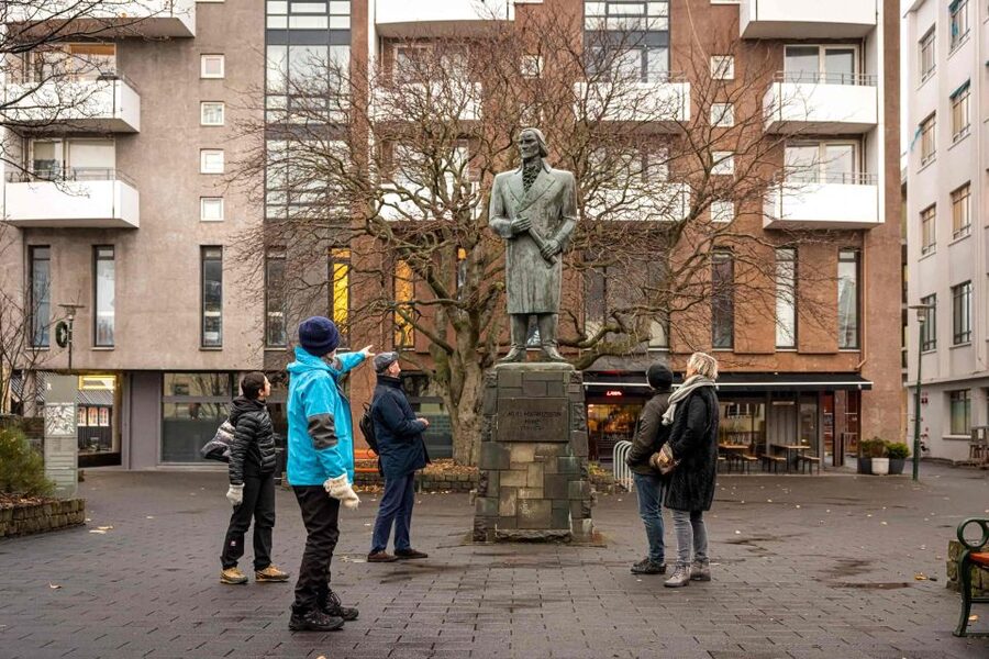 Reykjavik: Sightseeing Walking Tour with a Viking - Starting at Ingólfur Square: Your Reykjavik “Reset Button”