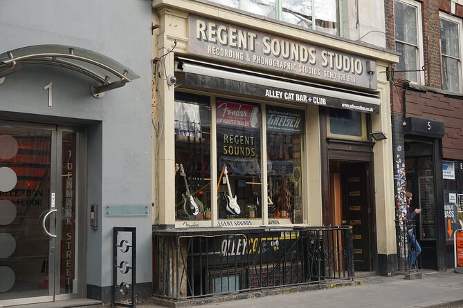 Rock Music Walking Tour of London's Soho - Denmark Street: Where Guitar Culture Meets Big-Band Legend