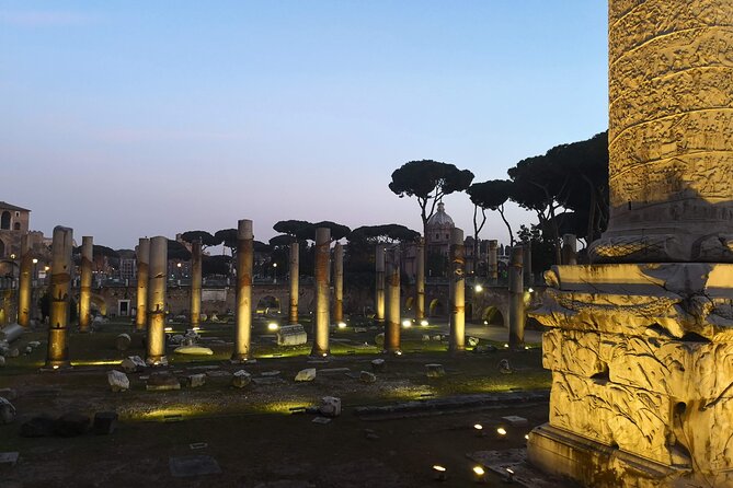 Rome by Night - Small Group Walking Tour with Gelato - Temple of Hadrian: a quieter pause with real context