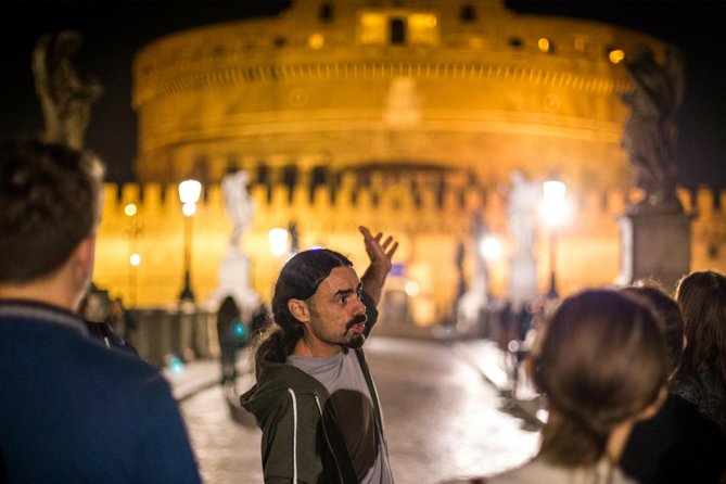 Rome by Night Walking Tour - Legends & Criminal Stories - Ending Near Castel Sant’Angelo: Keep the Night Going with Less Work