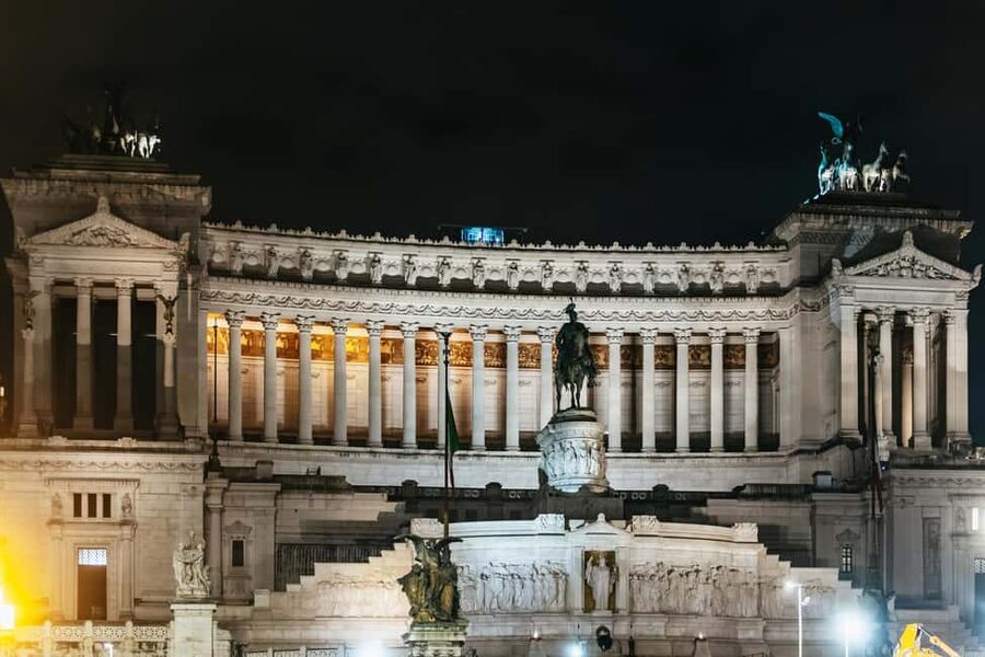 Rome: City Highlights Moonlight Walking Tour - Via dei Fori Imperiali: A Straight Shot Through Ancient Rome