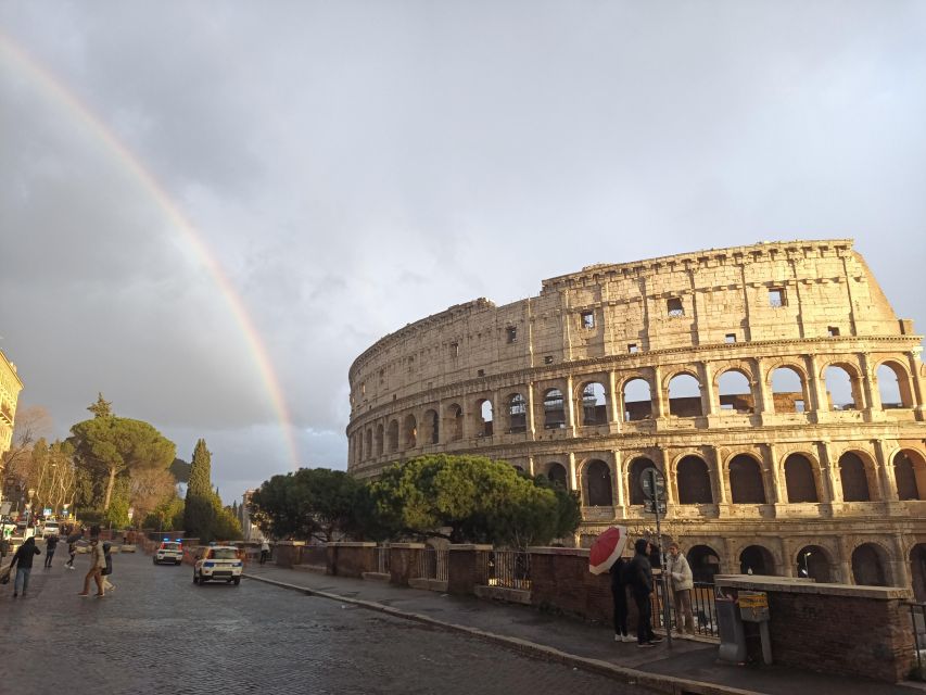 Rome: Colosseum, Palatine Hill, & Roman Forum Walking Tour - Entering the Colosseum’s levels 1 and 2