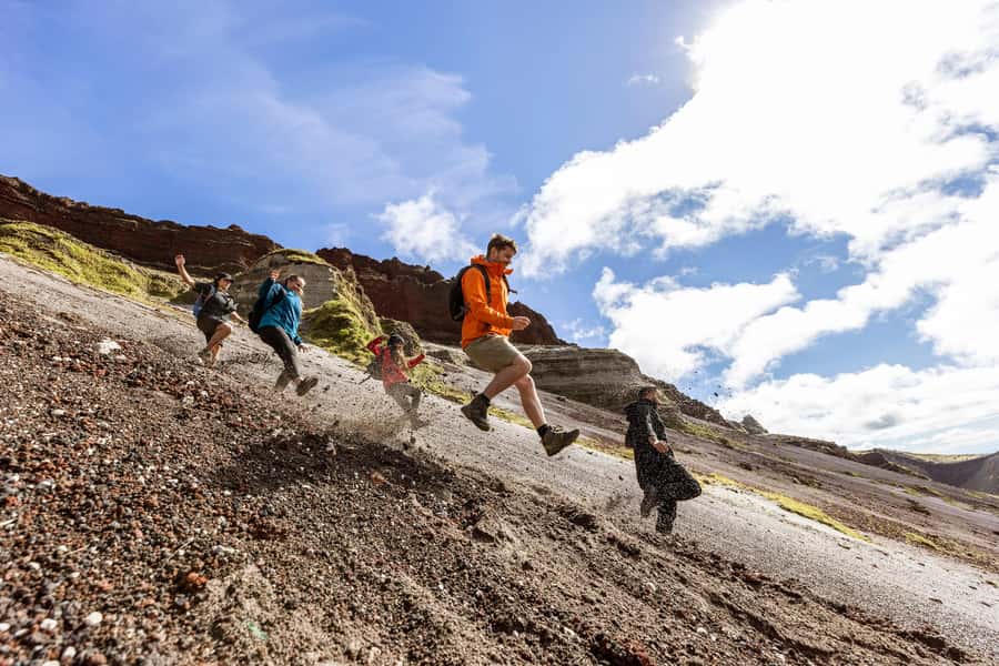 Rotorua: Mount Tarawera Volcanic Crater Half-Day Guided Walk - The Summit-to-Crater Segment: The Scree Run Option (and the Part You Can’t Avoid)