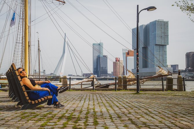 Rotterdam Walk: Hilights, Gems, Architecture & WWII | 2 or 3hrs - Erasmus Bridge: the WWII lesson that lands because you’re standing on it