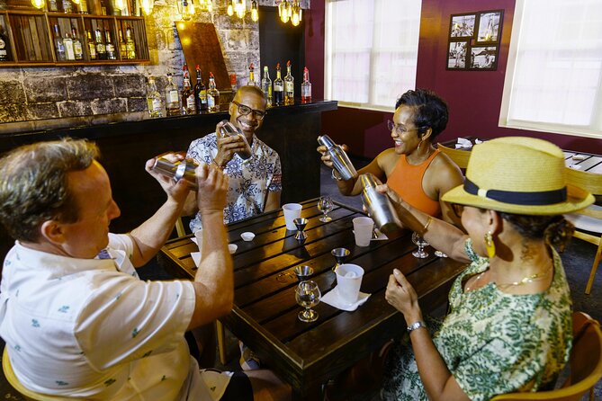 Rum Tasting and Food Walking Tour in Nassau Bahamas - Food and drinking balance: conch fritters, rum cake, and cocktails
