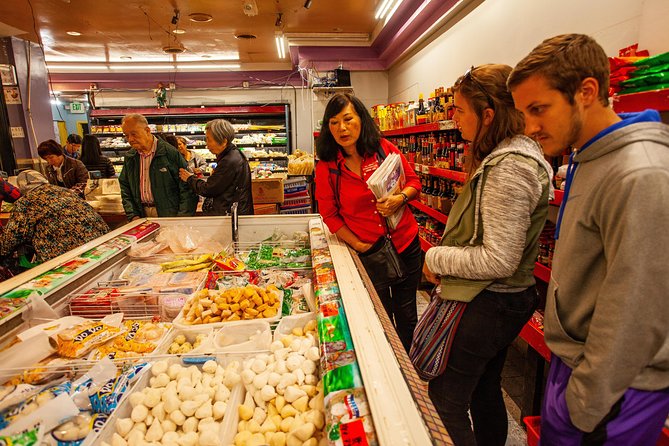 San Francisco Chinatown Walking Tour - Grant Avenue: pagoda-style architecture and practical storefront surprises