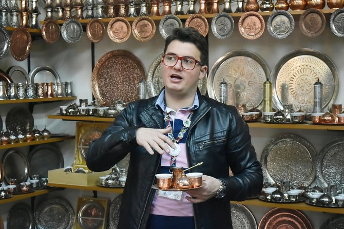 Sarajevo: 2 Hours Old Town Walking Tour With Local Guide - Bascarsija Square, Sebilj Fountain, and Kazandžiluk copper craft