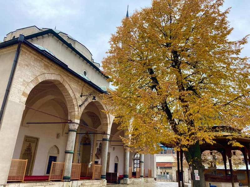 Sarajevo: Grand Walking Tour Through Time and Cultures - Sacred Heart Cathedral, Nativity of the Theotokos, and City Market Hall