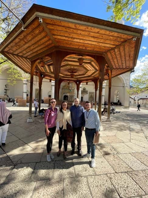 Sarajevo: Old Town Walking Tour with Local Guide - The Gazi Husrev-beg complex: mosque, madrasa, and library in context