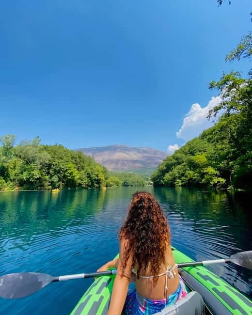 Sarande: Blue Eye Kayak and walking tour & Lekursi Castle - The Blue Eye kayaking part that makes the trip worth it