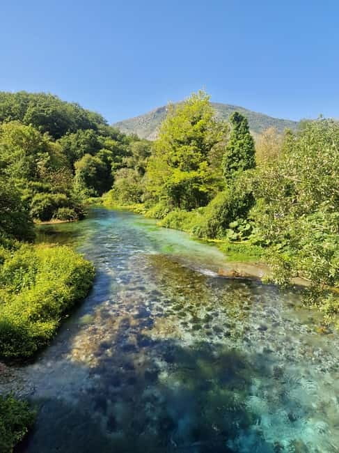 Sarande: Blue Eye Kayak and walking tour & Lekursi Castle - Walking to the Blue Eye spring: explore without the crowd pressure