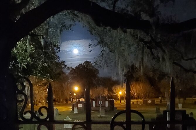 Savannah History and Haunts Candlelit Ghost Walking Tour - Colonial Park Cemetery Finish: Where the Night Lands