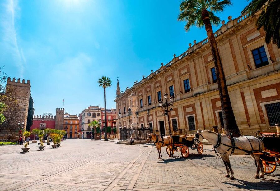 Seville: Small-Group City Highlights Walking Tour - Where You Meet: Fuente de Mercurio to the Start in Plaza de San Francisco