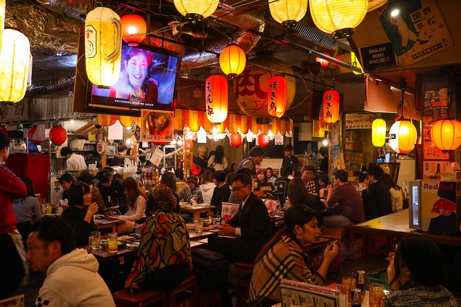 Shibuya Meltdown Nightlife Tour: All-You-Can-Drink Bar Hopping - Shibuya Center-gai: tiny lanes, izakaya energy, and karaoke as an option