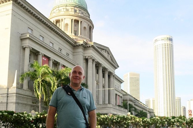 Singapore Group History & Culture Walking Tour - Merlion Park to Marina Bay: sunset views with real construction context