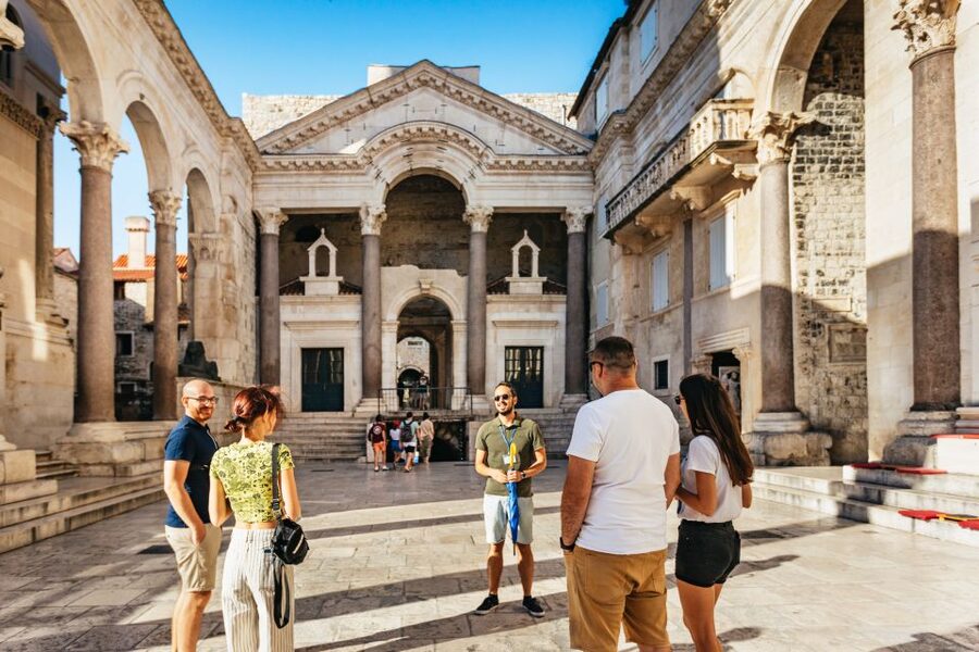 Split: Old Town and Diocletian Palace Walking Tour - Why the Golden Gate works so well for orientation