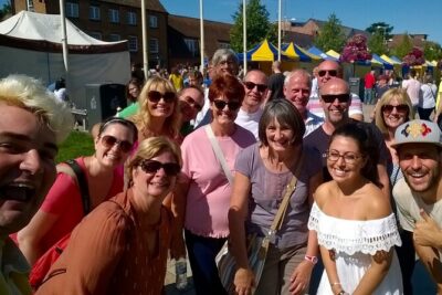 Stratford Town Walking Tour 365 Days a Year - Starting at the Swan Fountain in Bancroft Gardens (Find Your Yellow Marker)