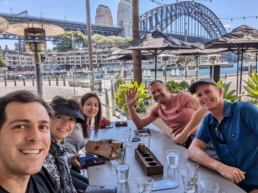 Sydney: City & The Rocks 3.5-Hour Walking Tour with a Drink - The Squires Landing finish: beer, harbour views, and your custom map