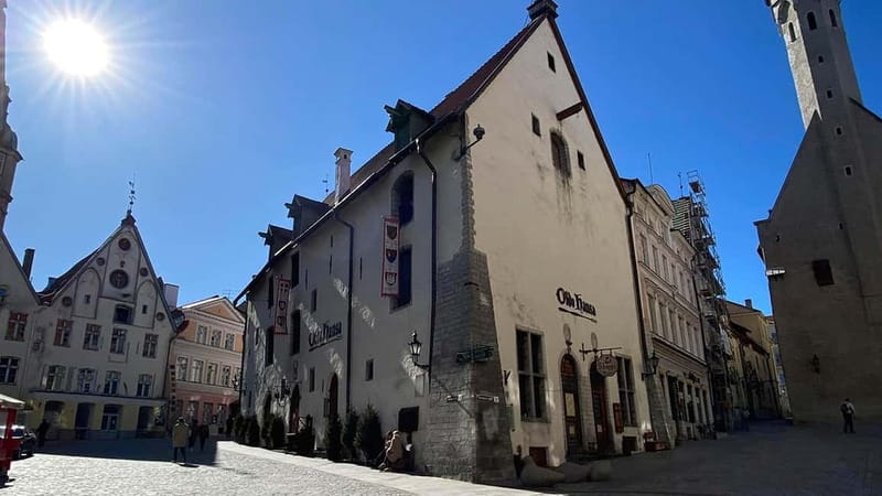 Tallinn: Guided Old Town Historical Walking Tour - From Pühavaimu tänav to the Town Hall Pharmacy: small details with real meaning