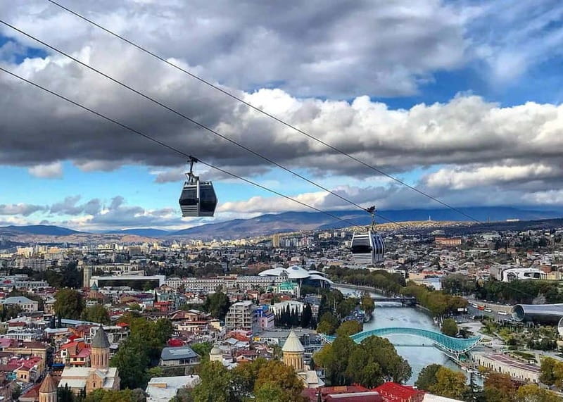 Tbilisi: Guided Walking Tour of Historic City - Abanotubani Sulfur Baths and Leghvtakhevi Waterfall: Smell, Texture, and Local Life
