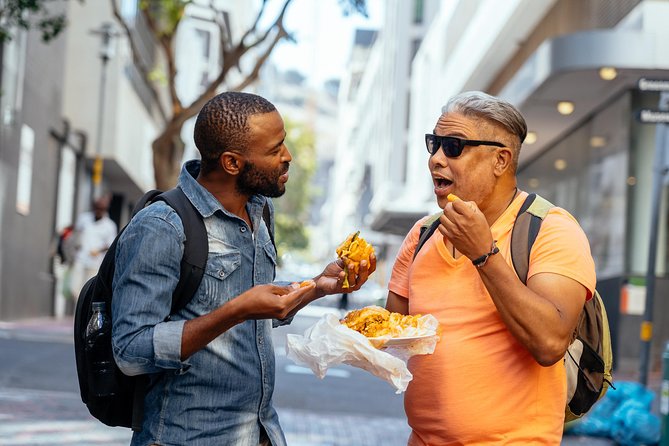 The 10 Tastings of Cape Town With Locals: Private Food Walking Tour - City Hall area snacks: passing landmarks while you eat and ask