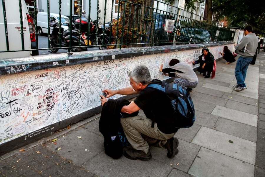 The Beatles London Walking Tour - Abbey Road finale: tube hop, wall signing, and zebra photo timing