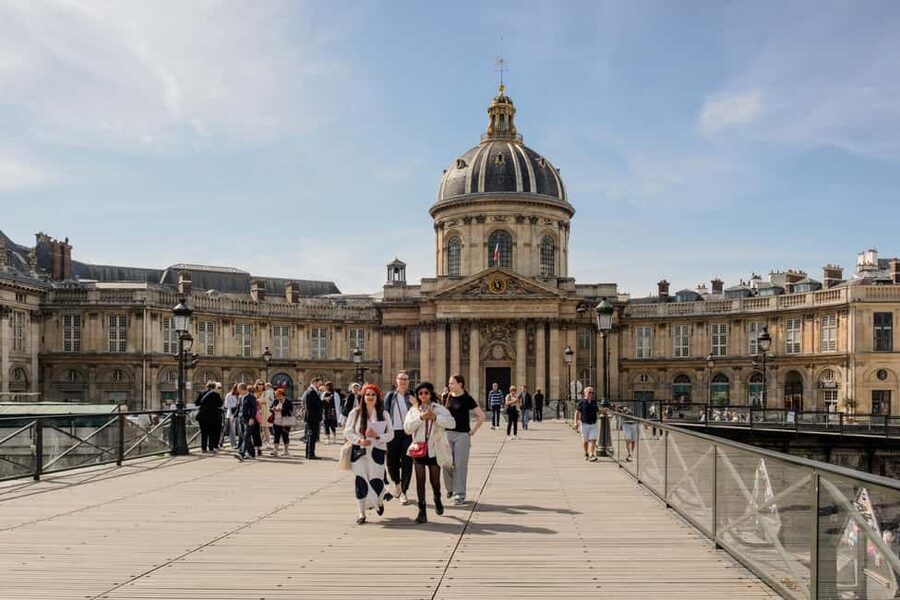 The Official Emily in Paris Locations Walking Tour - Café de Flore to Pont des Arts: café culture meets the bridge that everyone remembers