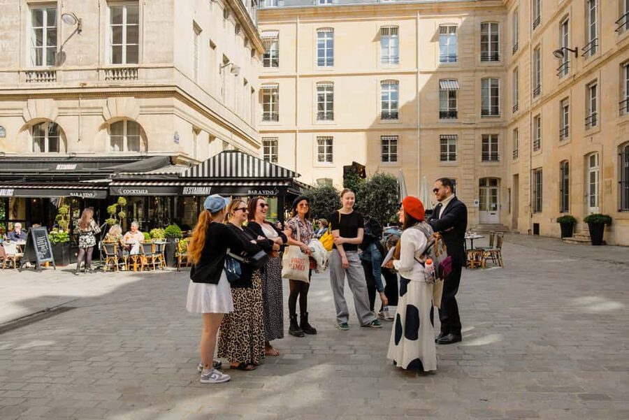 The Official Emily in Paris Locations Walking Tour - Place de Valois: finishing strong at the Savoir Agency area