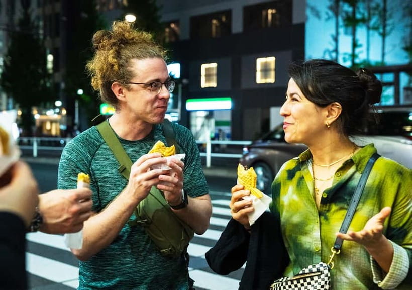 Tokyo: Shinjuku Bar Hopping & Night Walking Tour - What you’ll actually eat and drink on the night