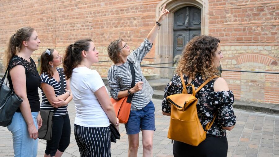 Trier: Guided Old Town Highlights and History Walking Tour - Trier Cathedral and the Main Market: the civic and spiritual center