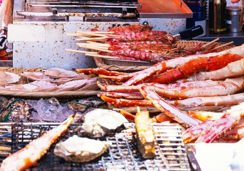 Tsukiji Fish Market: Street Food & Culture Walking Tour - Fresh wasabi and umami: the flavor lesson you can taste
