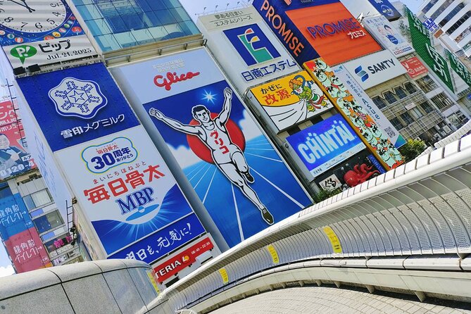 Ultimate Osaka Walking Tour: Castle, Dotonbori & Hidden Gems - Dotonbori canal: neon, street-food energy, and easy photos