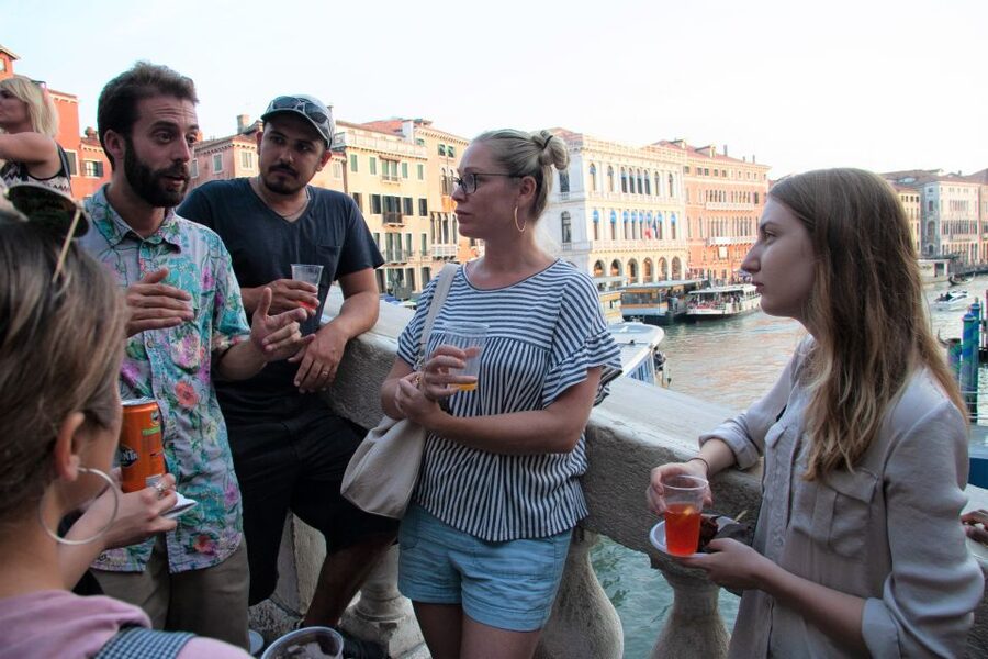 Venice: Local Secrets of Venice Tapas & Wine Walking Tour - Walking the real Venice: bridges, alleyways, and canal-side shortcuts
