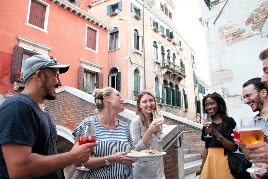 Venice: Local Secrets of Venice Tapas & Wine Walking Tour - Second bacaro and the story behind the recipes you’re tasting