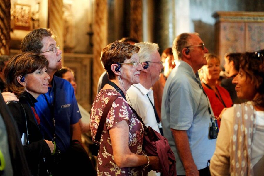 Venice: Walking tour, Doge Palace, & St. Mark's Basilica - The San Marco walking route: Campo life, Mercerie shopping, and famous addresses
