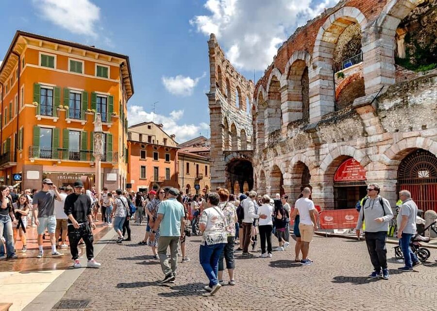 Verona: City Walking Tour with Cable Car & Wine Aperitif - Piazza Bra to the Roman Arena: Where Verona Starts Making Sense